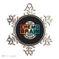 I've Got Chemo Brain What's Your Excuse? Chemo Brain Awareness Ornament thumb 0