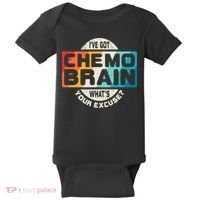 I've Got Chemo Brain What's Your Excuse? Chemo Brain Awareness Baby Bodysuit thumb 0