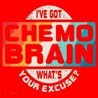 I've Got Chemo Brain What's Your Excuse? Chemo Brain Awareness Santa Hat thumb 1