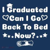 I Graduated Can I Go Back To Bed Now Funny Women's Hoodie thumb 2