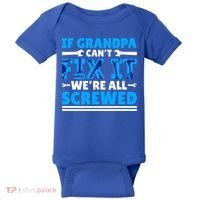 If Grandpa Can't Fix It We're All Screwed Gift Baby Bodysuit thumb 0