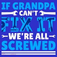 If Grandpa Can't Fix It We're All Screwed Gift Baby Bodysuit thumb 2