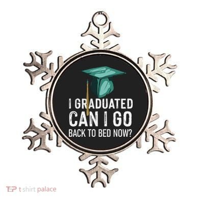 I Graduated Can I Go Back To Bed Now Funny Graduation Ornament