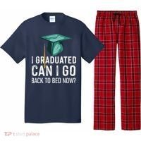 I Graduated Can I Go Back To Bed Now Funny Graduation Pajama Set thumb 0