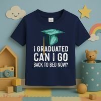 I Graduated Can I Go Back To Bed Now Funny Graduation Toddler T-Shirt thumb 3