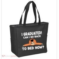 I Graduated Can I Go Back To T Tote Bag thumb 2