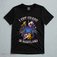 I Got Crabs In Maryland Day Blue Crab T-Shirt thumb 5