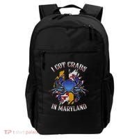 I Got Crabs In Maryland Day Blue Crab Backpack thumb 0