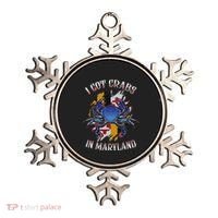 I Got Crabs In Maryland Day Blue Crab Ornament thumb 0