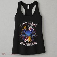 I Got Crabs In Maryland Day Blue Crab Women's Tank Top thumb 3