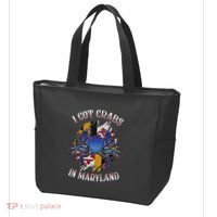 I Got Crabs In Maryland Day Blue Crab Tote Bag thumb 3
