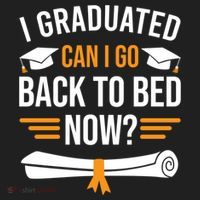 I Graduated Can I Go Back To Bed Now Golf Towel thumb 3