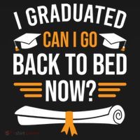 I Graduated Can I Go Back To Bed Now Kids Long Sleeve Shirt thumb 2