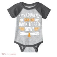 I Graduated Can I Go Back To Bed Now Infant Baby Jersey Bodysuit thumb 0