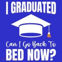 I Graduated Can I Go Back To Bed Now Mousepad thumb 1
