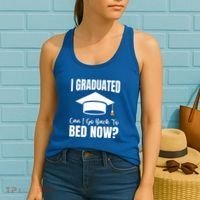 I Graduated Can I Go Back To Bed Now Women's Tank Top thumb 2