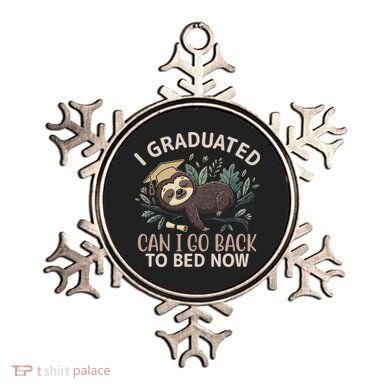 I Graduated Can I Go Back To Bed Now Lazy Sloth Ornament