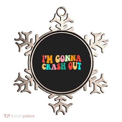 IM Gonna Crash Out Funny Humorous Meme Groovy Ornament