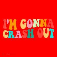 IM Gonna Crash Out Funny Humorous Meme Groovy Santa Hat thumb 1