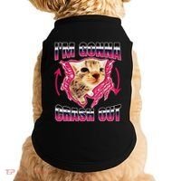 IM Gonna Crash Out Funny Cat Meme Lover Humorous Sarcastic Doggie Tank thumb 0