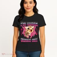 IM Gonna Crash Out Funny Cat Meme Lover Humorous Sarcastic Women's T-Shirt thumb 4