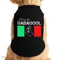 Italiano Gabagool Capicola Italian Slang Italy Flag Doggie Tank thumb 0