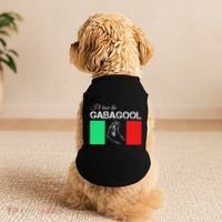 Italiano Gabagool Capicola Italian Slang Italy Flag Doggie Tank thumb 2