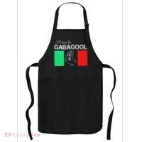 Italiano Gabagool Capicola Italian Slang Italy Flag Apron thumb 0