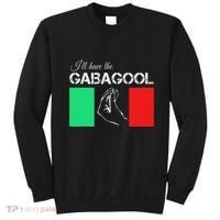 Italiano Gabagool Capicola Italian Slang Italy Flag Sweatshirt thumb 0