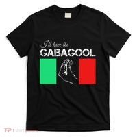 Italiano Gabagool Capicola Italian Slang Italy Flag T-Shirt thumb 0