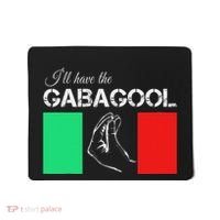 Italiano Gabagool Capicola Italian Slang Italy Flag Mousepad thumb 0