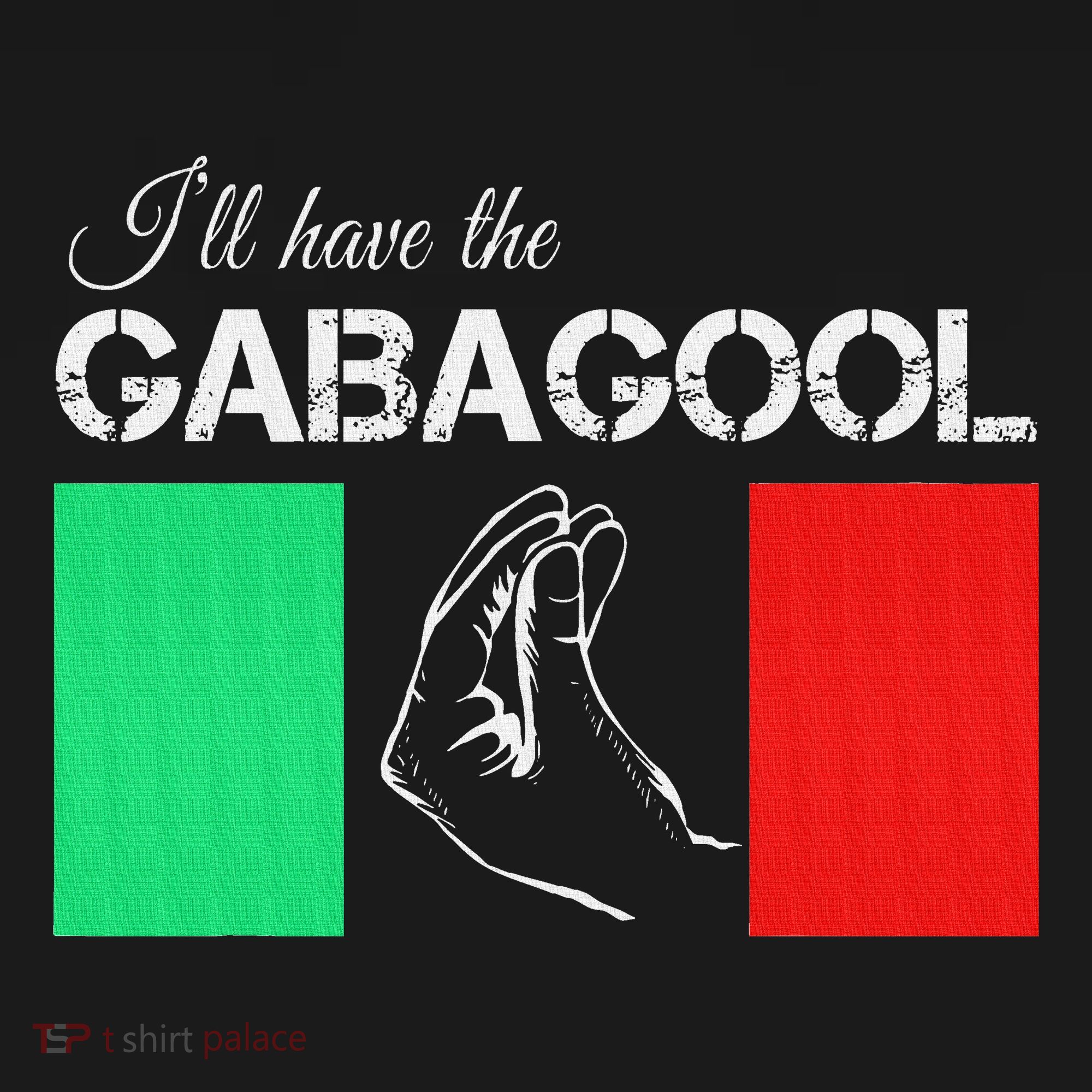 Italiano Gabagool Capicola Italian Slang Italy Flag Mousepad