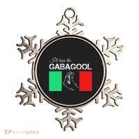 Italiano Gabagool Capicola Italian Slang Italy Flag Ornament thumb 0