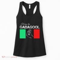 Italiano Gabagool Capicola Italian Slang Italy Flag Women's Tank Top thumb 0