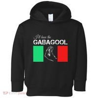 Italiano Gabagool Capicola Italian Slang Italy Flag Toddler Hoodie thumb 0