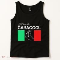 Italiano Gabagool Capicola Italian Slang Italy Flag Tank Top thumb 2