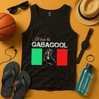 Italiano Gabagool Capicola Italian Slang Italy Flag Tank Top thumb 4