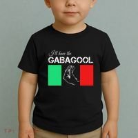 Italiano Gabagool Capicola Italian Slang Italy Flag Toddler T-Shirt thumb 2