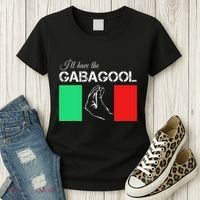 Italiano Gabagool Capicola Italian Slang Italy Flag Women's T-Shirt thumb 3