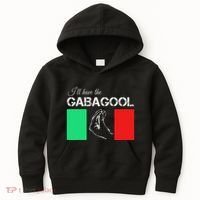 Italiano Gabagool Capicola Italian Slang Italy Flag Kids Hoodie thumb 0