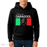 Italiano Gabagool Capicola Italian Slang Italy Flag Kids Hoodie thumb 4