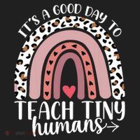 Its Good Day To Teach Tiny Humans Daycare Provider Teacher Women's Sweatshirt thumb 2
