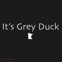 ItS Grey Duck Funny Minnesota Gift Gray Mn Nice Bucket Hat thumb 4