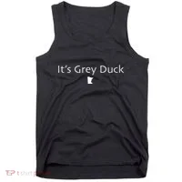 ItS Grey Duck Funny Minnesota Gift Gray Mn Nice Tank Top thumb 0