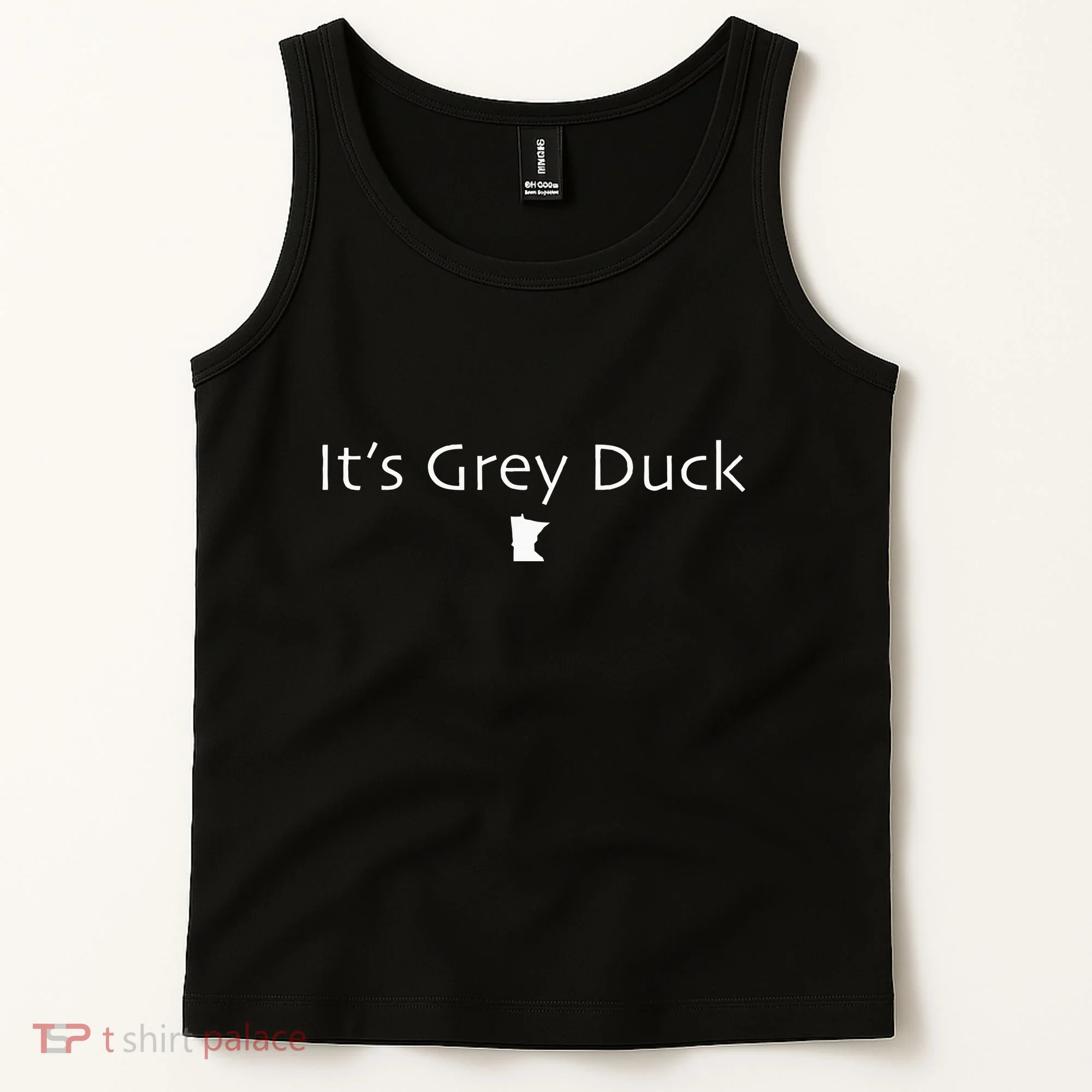 ItS Grey Duck Funny Minnesota Gift Gray Mn Nice Tank Top