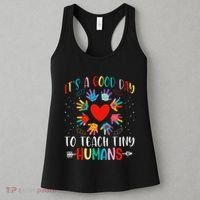 Its Good Day To Teach Tiny Humans Daycare Provider Teacher Women's Tank Top thumb 3