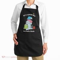 It's Good Day To Read A Book Read Across America Reading Day Book Lover Apron thumb 2
