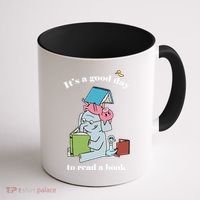 It's Good Day To Read A Book Read Across America Reading Day Book Lover Coffee Mug thumb 1