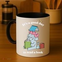It's Good Day To Read A Book Read Across America Reading Day Book Lover Coffee Mug thumb 4