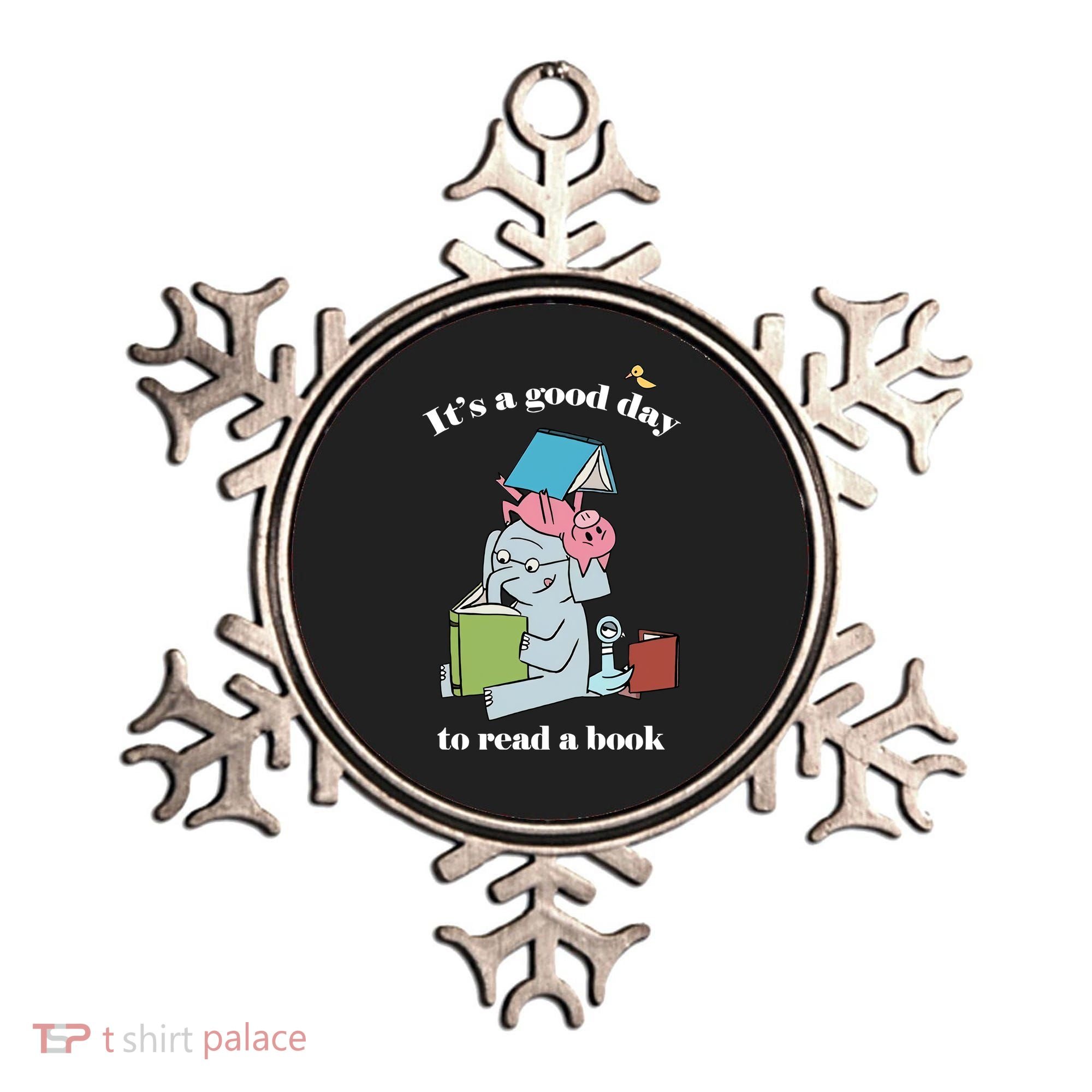 It's Good Day To Read A Book Read Across America Reading Day Book Lover Ornament